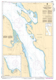 Buy map Approaches to/Approches a Campbell River by Canadian Hydrographic Service