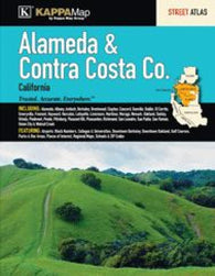 Buy map Alameda & Contra Costa Counties, CA, Street Atlas by Kappa Map Group