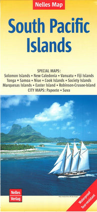 Buy map South Pacific Islands by Nelles Verlag GmbH