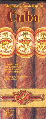 Buy map Cuba with Havana and Varadero Guidemap by MapEasy, Inc.