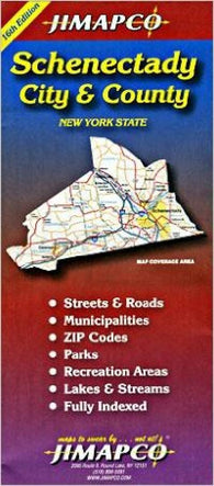 Buy map Schenectady County, New York by Jimapco