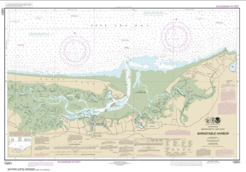 Buy map Barnstable Harbor (13251-16) by NOAA