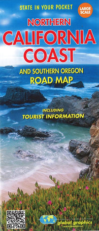 Buy map California Coast, Northern and Oregon, Southern by Global Graphics