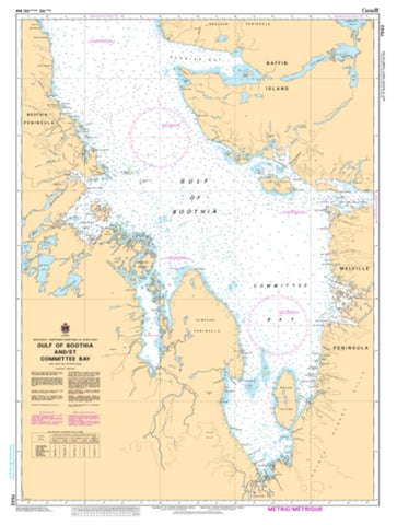 Buy map Gulf of Boothia and/et Committee Bay by Canadian Hydrographic Service