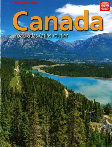 Buy map Canada Road Atlas (French/English edition) by MapArt Corporation
