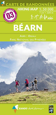 Buy map Bearn - Randonee Pyrenees Sheet #3