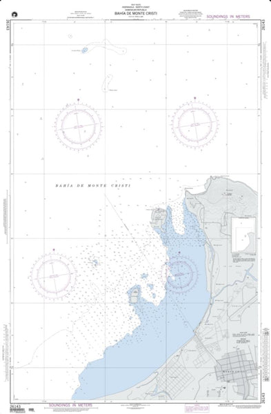 Buy map Bahia De Monte Cristi (NGA-26143-10) by National Geospatial-Intelligence Agency