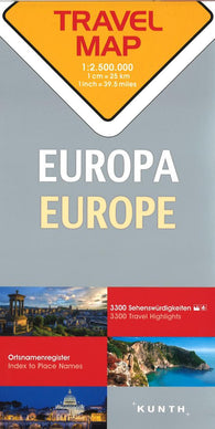 Buy map Europa : Europe Travel Map