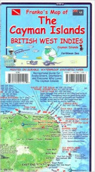 Buy map The Cayman Islands by Frankos Maps Ltd.