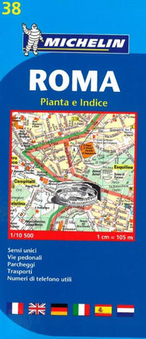Buy map Rome, Italy (38) by Michelin Maps and Guides