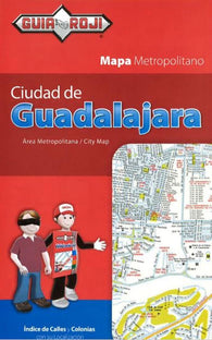 Buy map Guadalajara, Mexico, Tourist Map by Guia Roji