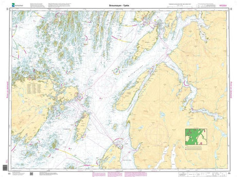 Buy map FRA STRÖMÖERNE TIL TJÖTTA (55) by Kartverket