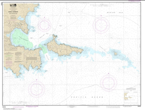 Buy map Kiska Harbor and Approaches (16442-8) by NOAA