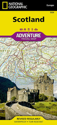 Buy map Scotland Adventure Map 3326