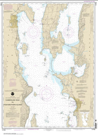 Buy map Cumberland Head to Four Brothers Islands (14782-25) by NOAA