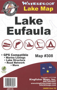 Buy map Lake Eufaula / WF George