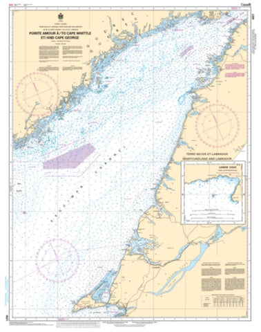 Buy map Pointe Amour a/to Cape Whittle et/and Cape George by Canadian Hydrographic Service