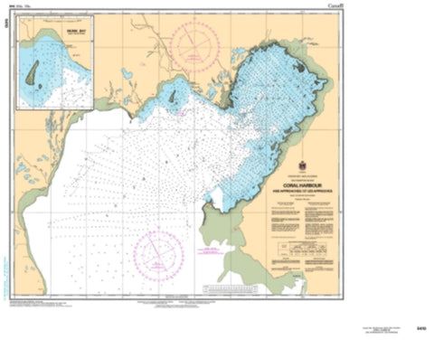 Buy map Coral Harbour and Approaches/et les Approches by Canadian Hydrographic Service