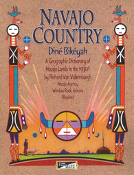 Buy map Navajo Country : Diné Bikéyah Geographic Dictionary by Time Traveler Maps