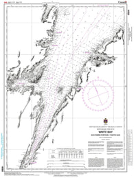 Buy map White Bay - Southern Part/Partie Sud by Canadian Hydrographic Service