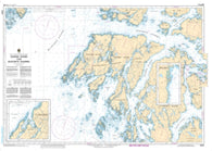 Buy map Queens Sound to/a Seaforth Channel by Canadian Hydrographic Service