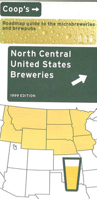 Buy map North Central United States Breweries