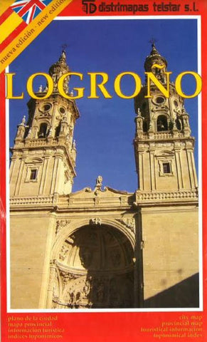 Buy map Logrono, Spain by Distrimapas Telstar, S.L.