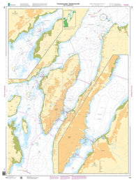 Buy map TROMSØYSUNDET-SANDNESSUNDET MED TROMSØ HAVN (466) by Kartverket