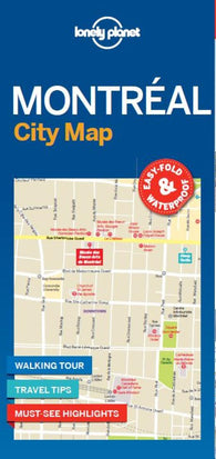 Buy map Montreal City Map by Lonely Planet Publications