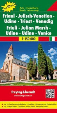 Buy map Friaul : Julisch-Venetien : Udine : Triest : Venedig = Friuli : Julian March : Udine : Udine : Venice