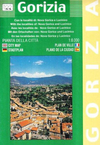 Buy map Gorizia, Italy by Litografia Artistica Cartografica