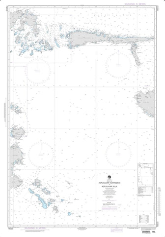 Buy map Kepulauan Tukangbesi To Kepulauan Sula (NGA-73010-3) by National Geospatial-Intelligence Agency