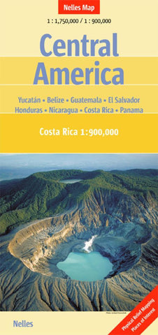 Buy map Central America by Nelles Verlag GmbH