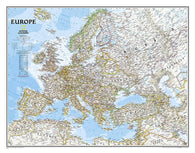 Buy map Europe classic : wall map