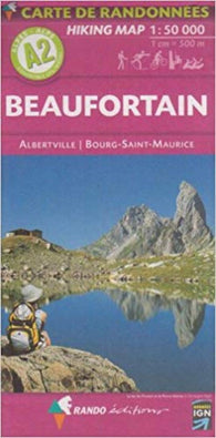 Buy map Alps 1:50,000 Hiking Map Sheet A2 - Beaufortain