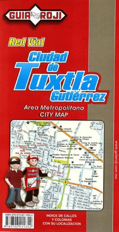 Buy map Tuxtla Gutierrez, Mexico by Guia Roji
