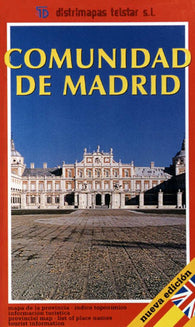 Buy map Madrid, Community, Spain by Distrimapas Telstar, S.L.