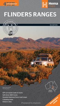Buy map Flinders Ranges, Australia by Hema Maps