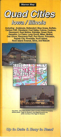 Buy map Quad Cities, Iowa by The Seeger Map Company Inc.
