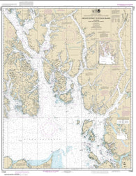 Buy map Hecate Strait to Etolin Island, including Behm and Portland Canals (17420-29) by NOAA
