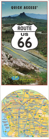 Buy map Historic Route 66, Quick Access Map by Global Graphics