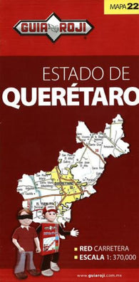 Buy map Queretaro, Mexico, State Map by Guia Roji