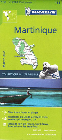 Buy map Martinique by Michelin Maps and Guides