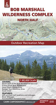 Buy map Bob Marshall Wilderness : North Half