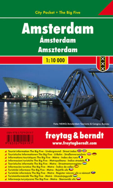 Buy map Amsterdam : city pocket the big five = Amsterdam = Amszterdam