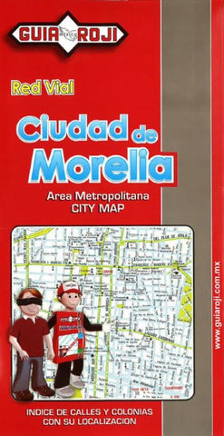 Buy map Morelia, Mexico by Guia Roji