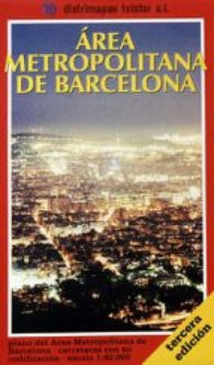 Buy map Area metropolitan de Barcelona