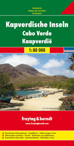 Buy map Cape Verde Islands by Freytag-Berndt und Artaria