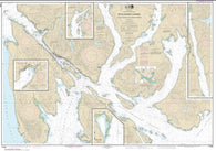 Buy map Revillagigedo Channel, Nichols Passage, and Tongass Narrows; Seal Cove; Ward Cove (17428-11) by NOAA