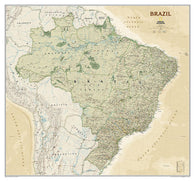 Buy map Brazil Executive [Laminated]